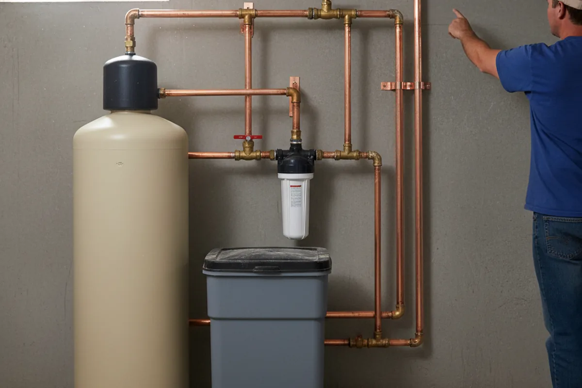 Whole-house water treatment system installed in Verona Beach